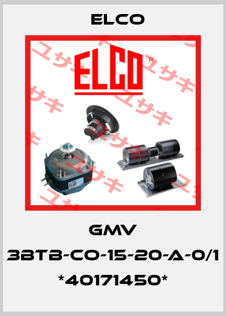GMV 3BTB-CO-15-20-A-0/1 *40171450* Elco