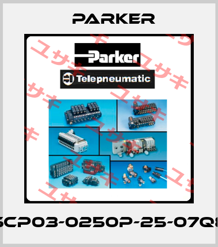 SCP03-0250P-25-07Q8 Parker