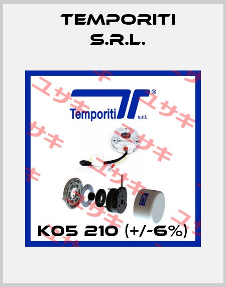 K05 210 (+/-6%) Temporiti s.r.l.