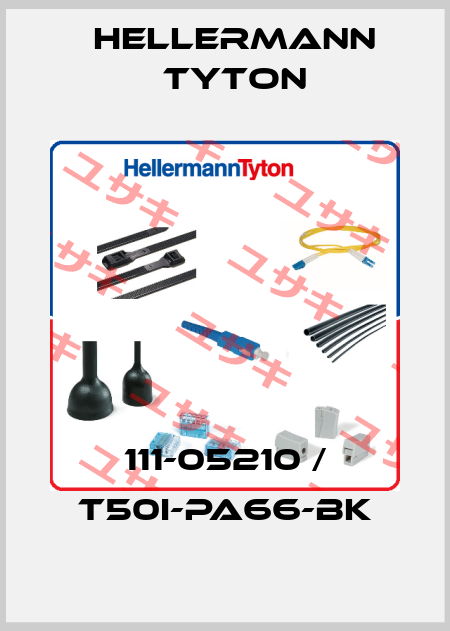 111-05210 / T50I-PA66-BK Hellermann Tyton