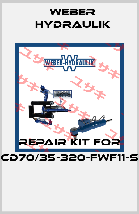 REPAIR KIT FOR CD70/35-320-FWF11-S  Weber Hydraulik