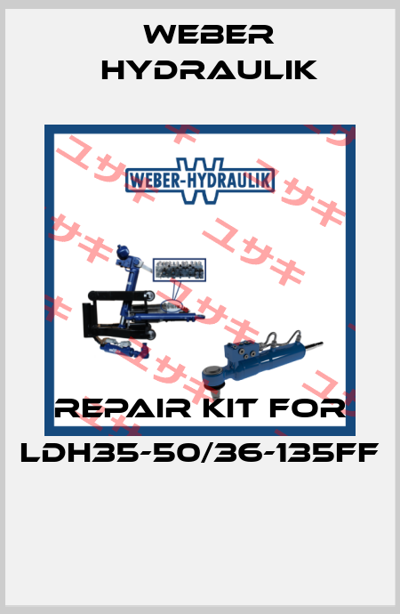 REPAIR KIT FOR LDH35-50/36-135FF  Weber Hydraulik