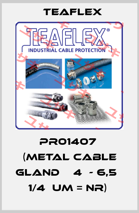PR01407  (METAL CABLE GLAND    4  - 6,5   1/4  UM = NR)  Teaflex