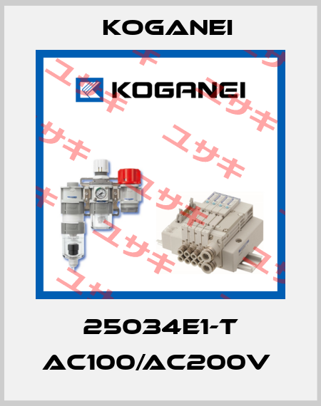 25034E1-T AC100/AC200V  Koganei