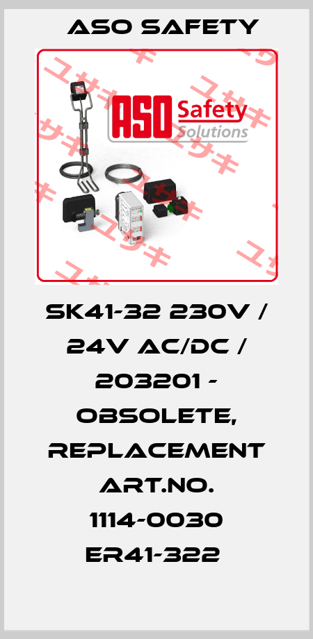SK41-32 230V / 24V AC/DC / 203201 - obsolete, replacement Art.No. 1114-0030 ER41-322  ASO SAFETY