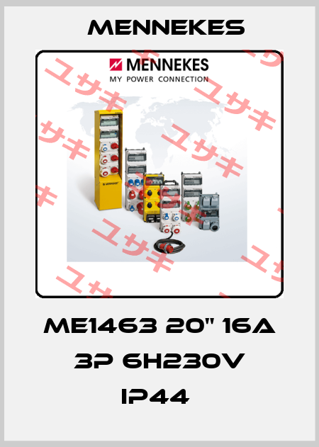 ME1463 20" 16A 3P 6H230V IP44  Mennekes