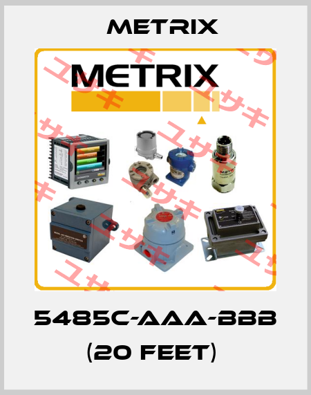 5485C-AAA-BBB (20 feet)  Metrix