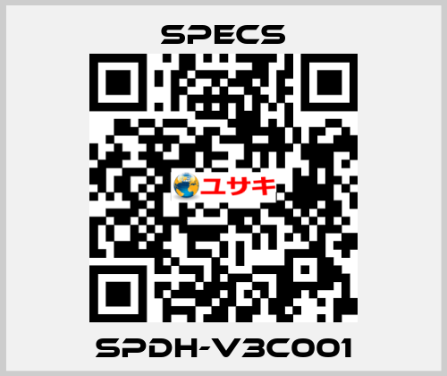 SPDH-V3C001 Specs