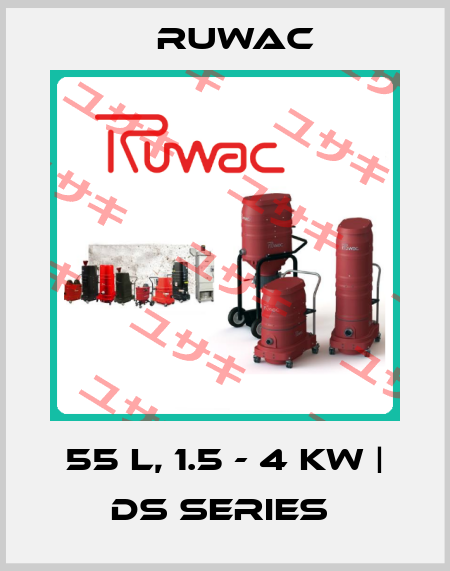 55 l, 1.5 - 4 kW | DS series  Ruwac