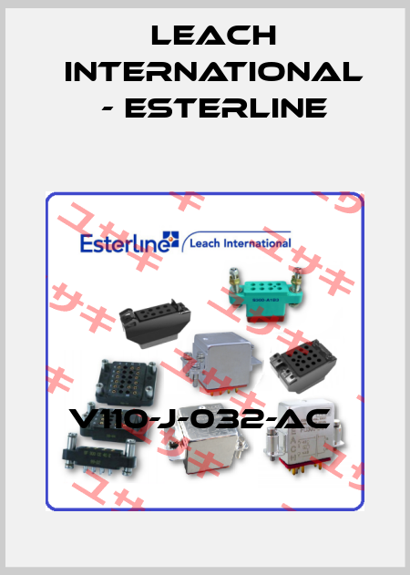 V110-J-032-AC  Leach International - Esterline