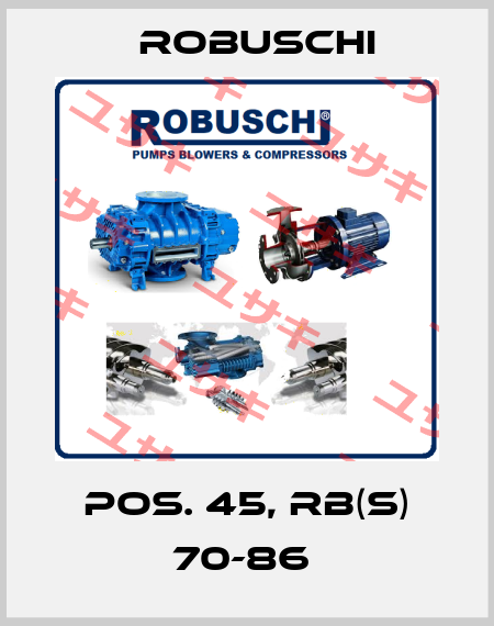 Pos. 45, RB(S) 70-86  Robuschi