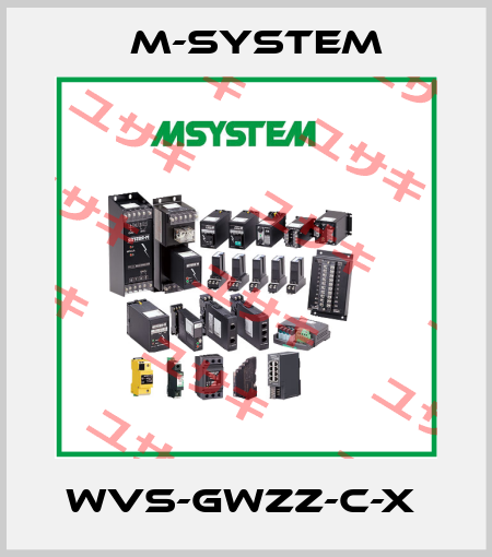 WVS-GWZZ-C-X  M-SYSTEM