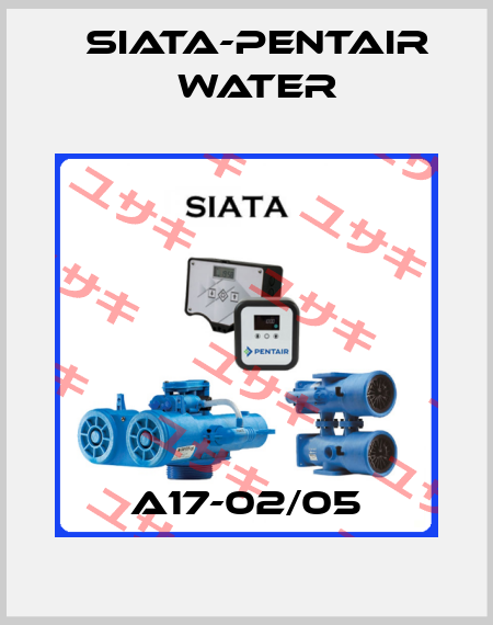 A17-02/05 SIATA-Pentair water