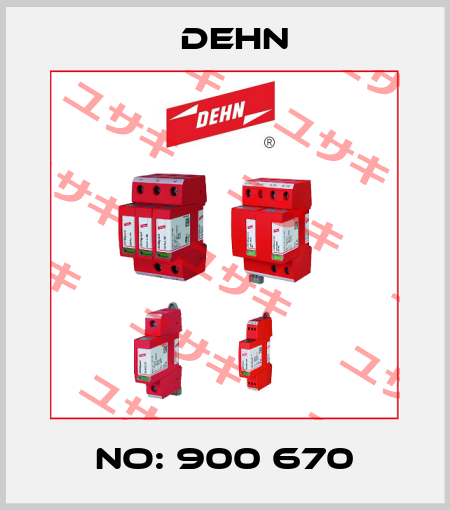 No: 900 670 Dehn