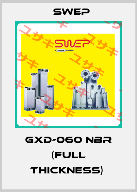 GXD-060 NBR (full Thickness)  Swep