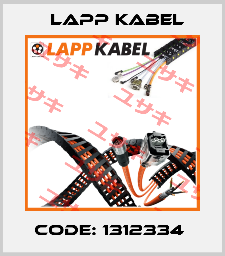 Code: 1312334  Lapp Kabel