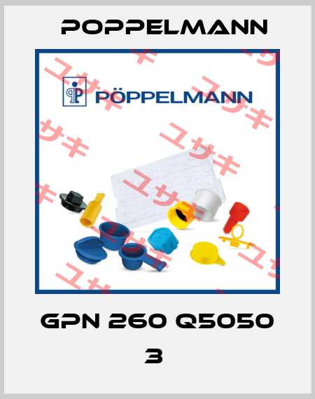GPN 260 Q5050 3  Poppelmann