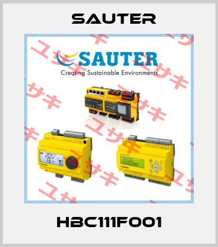HBC111F001 Sauter