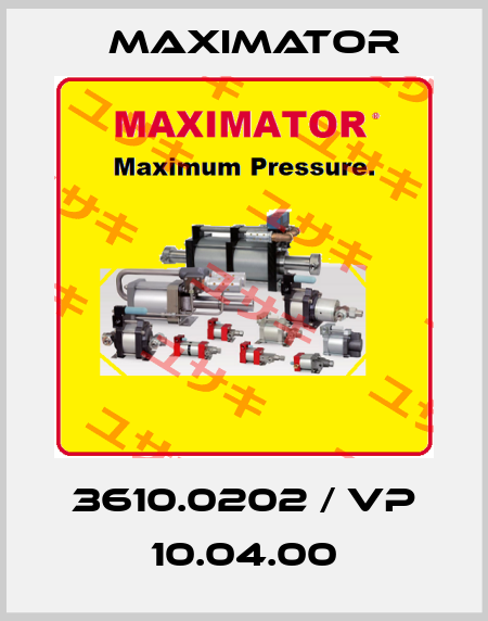 3610.0202 / VP 10.04.00 Maximator