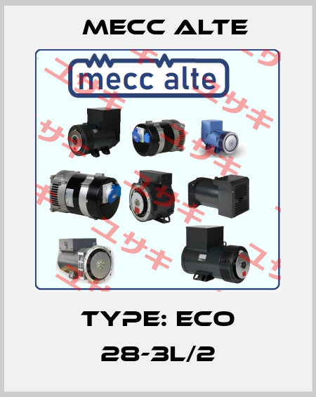 Type: ECO 28-3L/2 Mecc Alte
