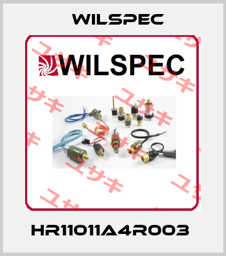 HR11011A4R003  Wilspec