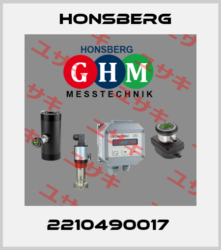 2210490017  Honsberg
