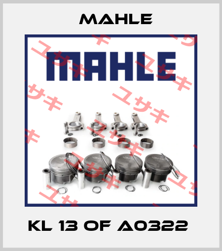 KL 13 OF A0322  MAHLE