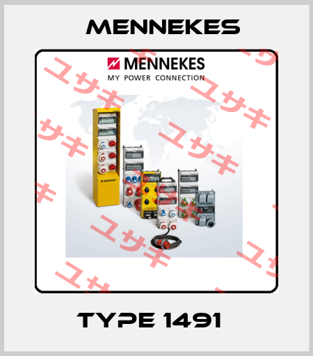 Type 1491   Mennekes