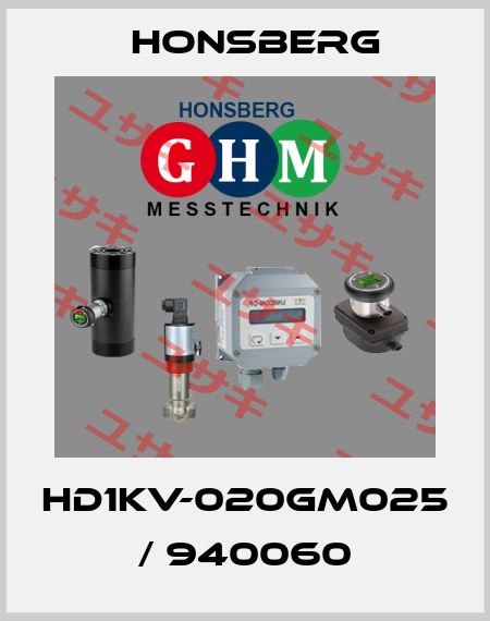 HD1KV-020GM025 / 940060 Honsberg