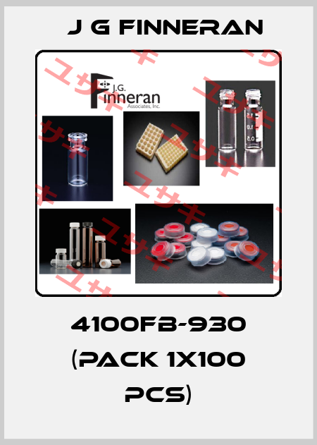 4100FB-930 (pack 1x100 pcs) J G Finneran