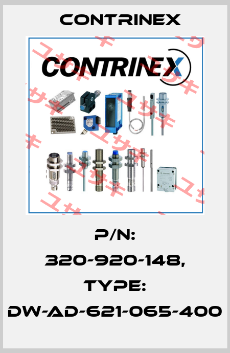 p/n: 320-920-148, Type: DW-AD-621-065-400 Contrinex