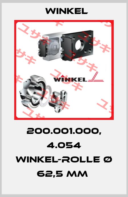 200.001.000, 4.054 WINKEL-ROLLE Ø 62,5 MM  Winkel