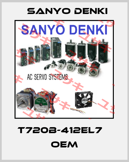 T720B-412EL7    oem Sanyo Denki