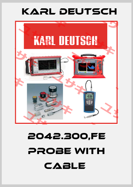 2042.300,FE PROBE WITH CABLE  Karl Deutsch
