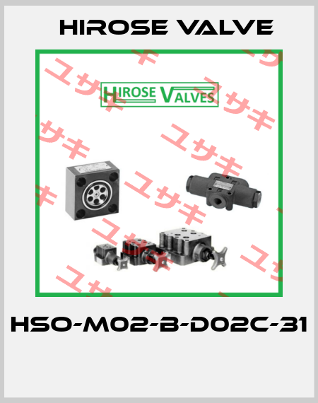 HSO-M02-B-D02C-31  Hirose Valve