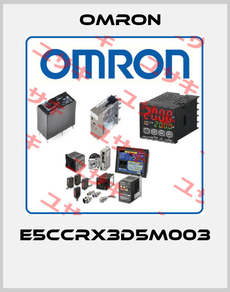 E5CCRX3D5M003  Omron