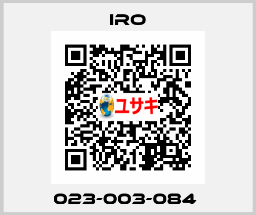 023-003-084  IRO