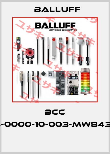 BCC W324-0000-10-003-MW8434-010  Balluff