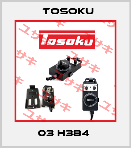 03 H384  TOSOKU