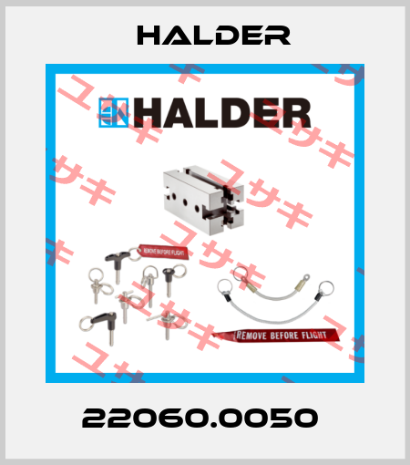 22060.0050  Halder