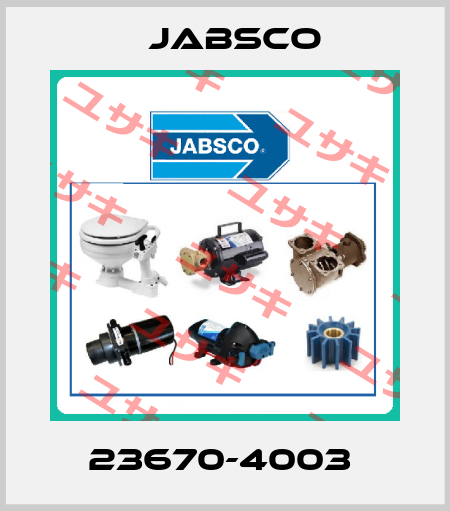 23670-4003  Jabsco