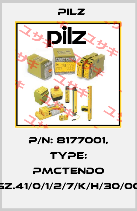 p/n: 8177001, Type: PMCtendo SZ.41/0/1/2/7/K/H/30/00 Pilz