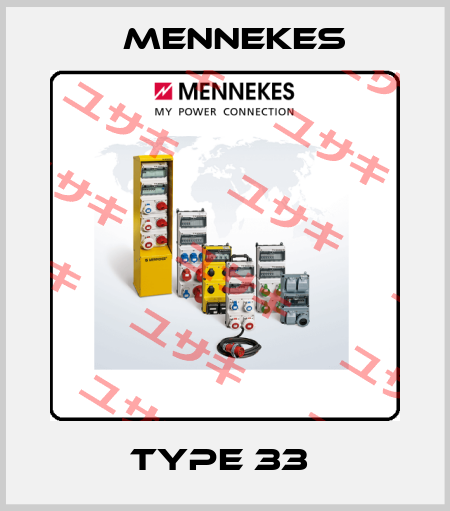 Type 33  Mennekes