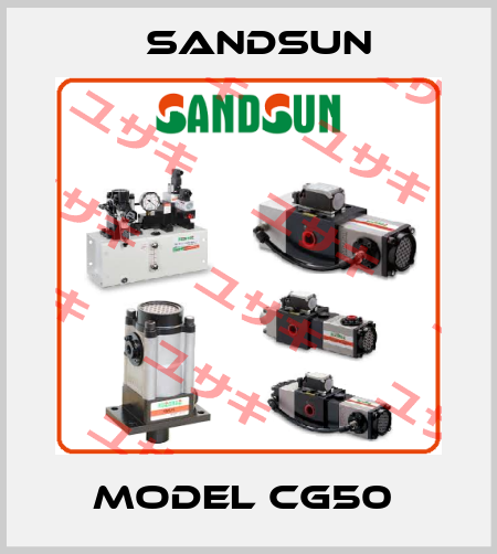 MODEL CG50  Sandsun