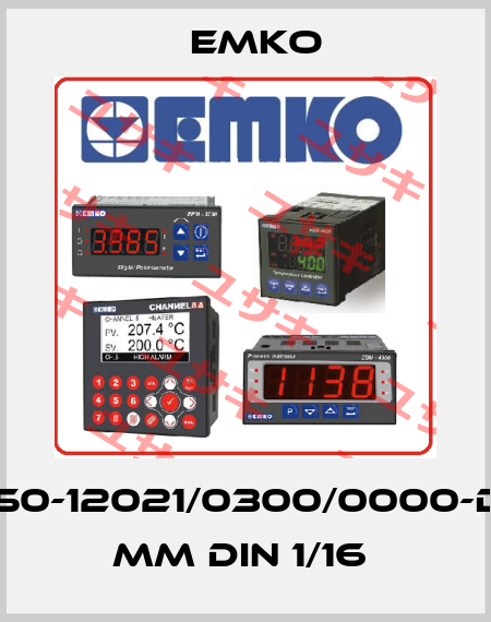 ESM-4450-12021/0300/0000-D:48x48 mm DIN 1/16  EMKO