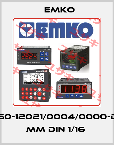 ESM-4450-12021/0004/0000-D:48x48 mm DIN 1/16  EMKO