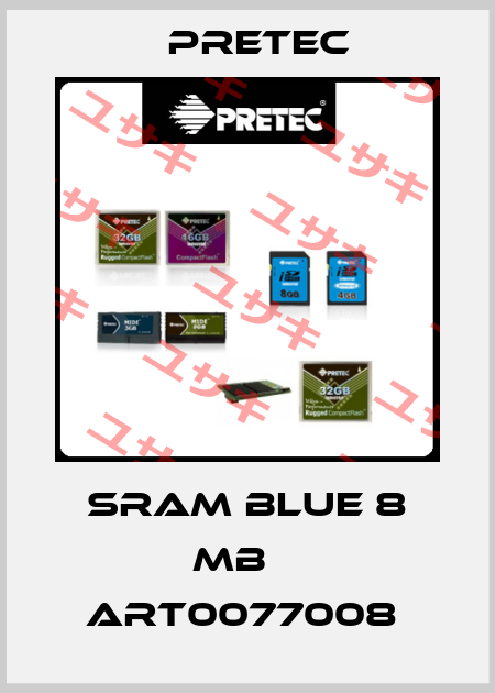SRAM blue 8 MB    ART0077008  Pretec