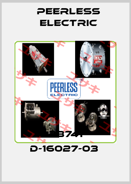 28741 D-16027-03  Peerless Electric