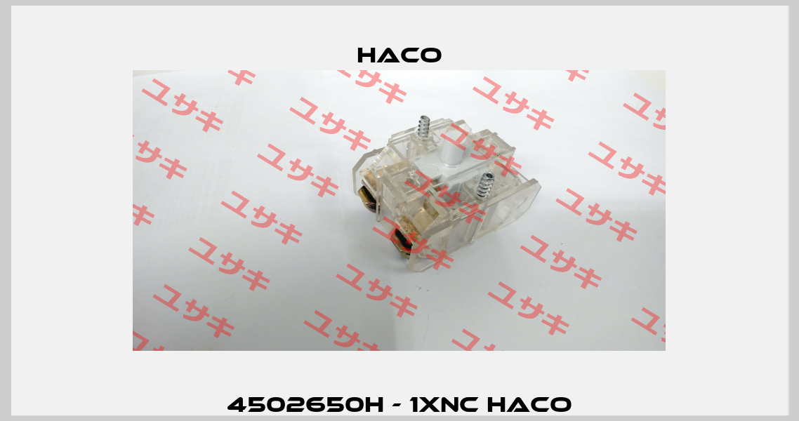 4502650H - 1xNC HACO HACO