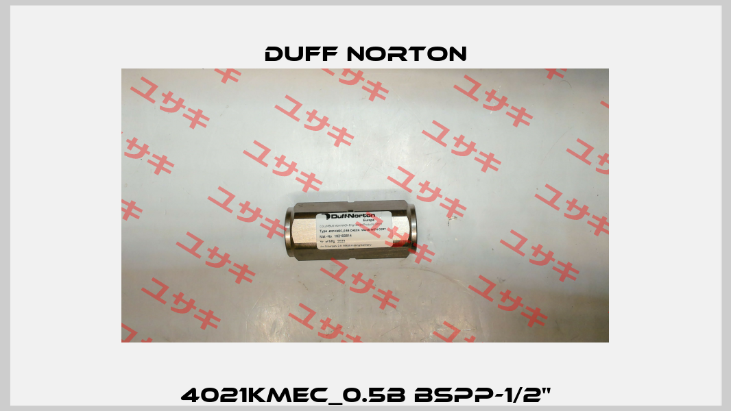 4021KMEC_0.5B BSPP-1/2" Duff Norton